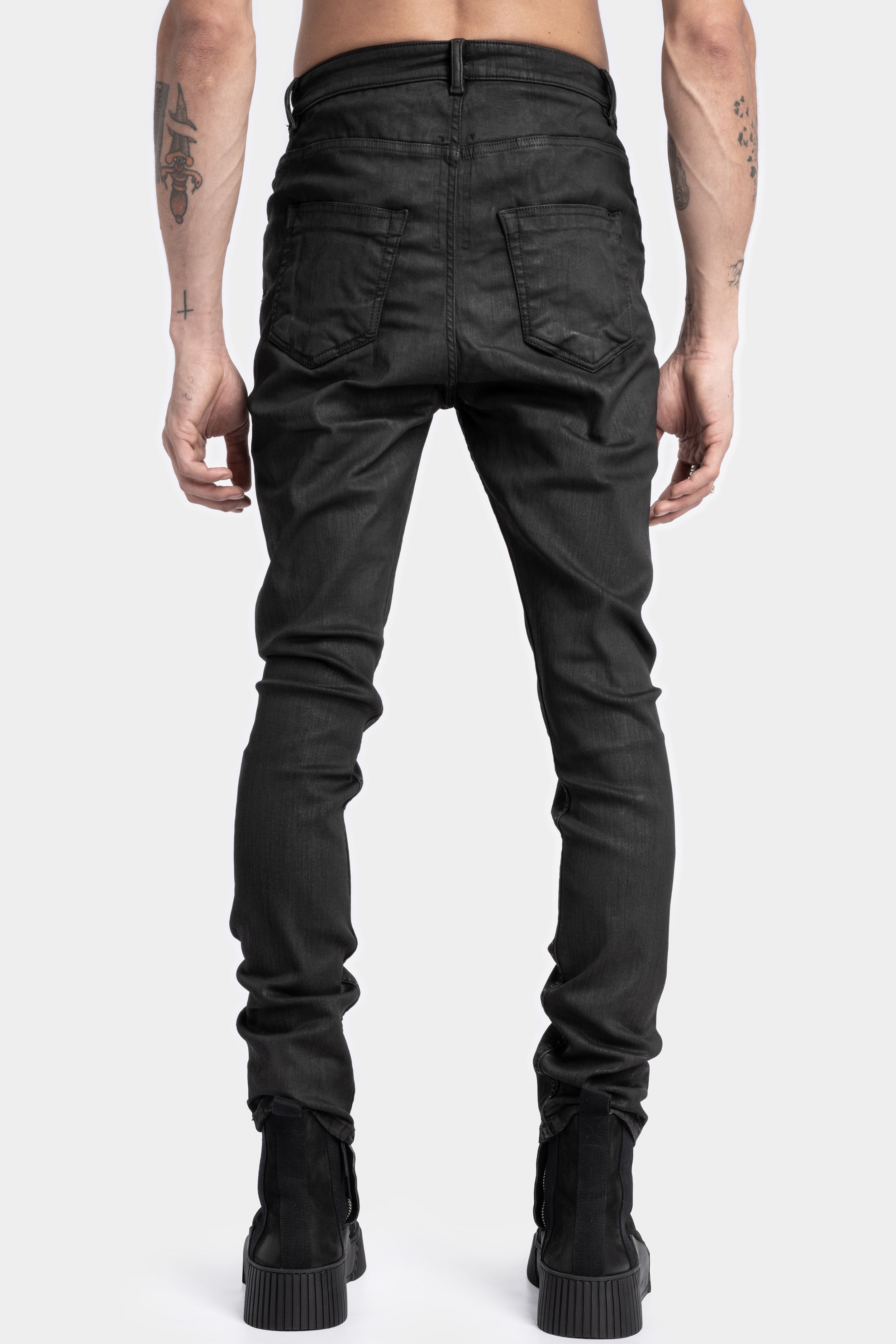 Rick Owens DRKSHDW Womens Detroit Cut Jeans Black - SS22 - US