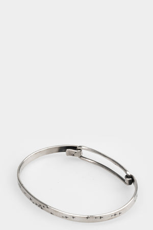 Werkstatt München | Bird flight silver band bracelet M2216