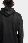 11 By Boris Bidjan Saberi | Z2B Hooded zip up sweater, Coated black