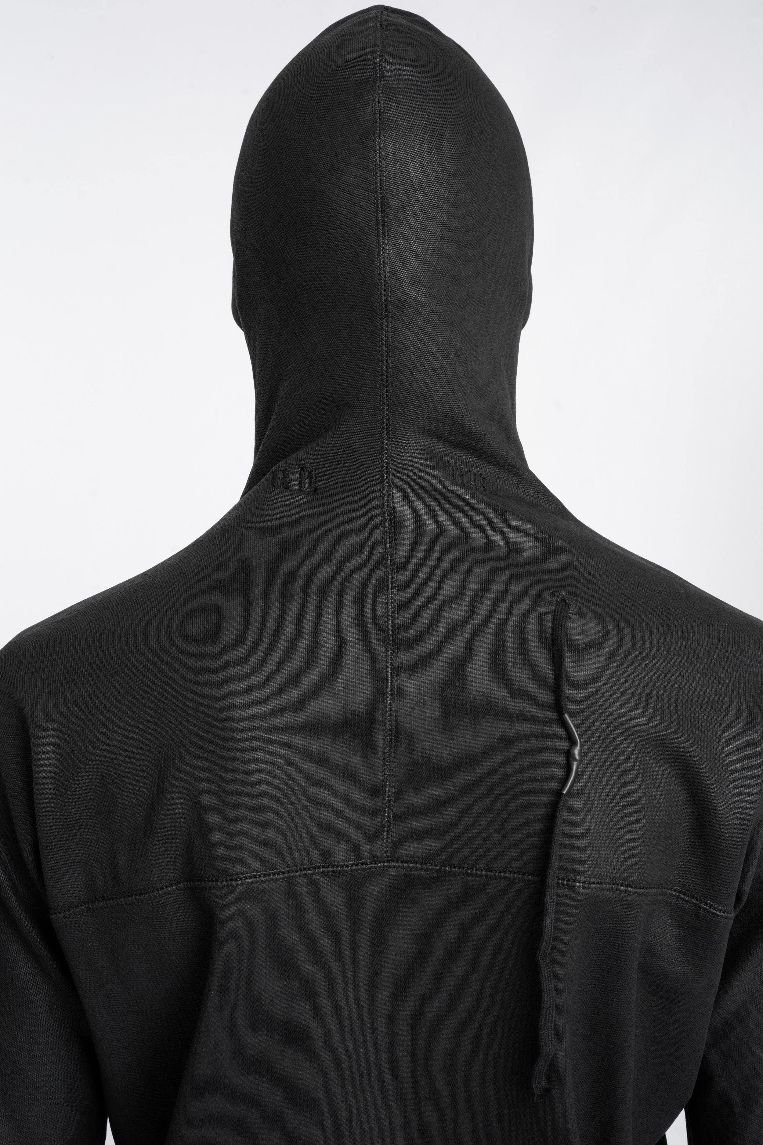 11 By Boris Bidjan Saberi | Z2B Hooded zip up sweater, Coated