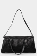 Daniele Basta | AW25 - Large leather duffle bag, CROP GR