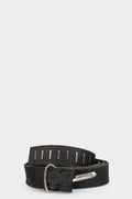 Daniele Basta | AW25 - Silver hook leather belt, VIPERA GR