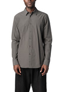 Forme D'Expression | AW26 - Slim sutured cotton shirt, Carbon US038