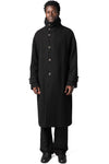 Forme D'Expression | AW26 - High neck wool cashmere overcoat, HC022
