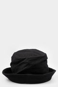 Forme D'Expression | AW25 - Skewed derby hat 3.0, Black HH022 MTVB