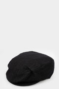 Forme D'Expression | AW25 - Rugged beret cap, Black HH023 CPNB
