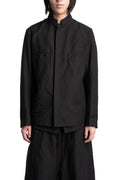 Forme D'Expression | SS26 - Mandarin Stand Collar Overshirt, UG072
