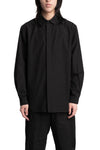 Forme D'Expression | SS26 - Cotton Dapper Shirt, Black US037-FC7B