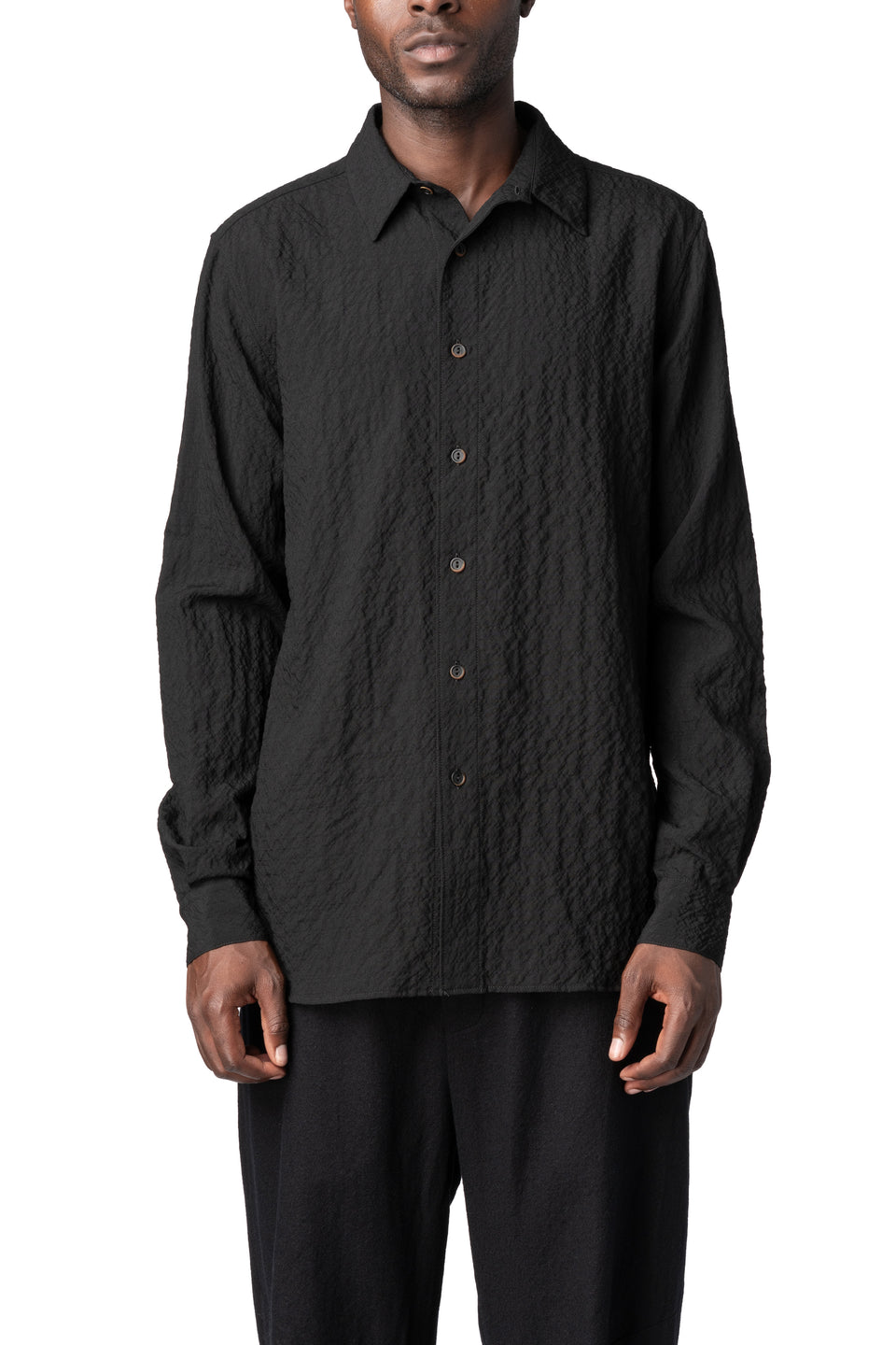Wool pop shirt