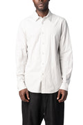 Forme D'Expression | AW26 - Slim sutured cotton shirt, Water US038