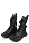GALL | SS26 - High top laced vegan leather boots, 35B