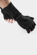 Thom/Krom | AW24 - Long cotton half finger gloves