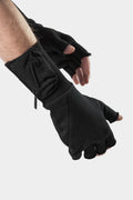 Thom/Krom | AW24 - Long cotton half finger gloves