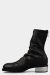 GUIDI 788ZI - Back zip leather boots, Black / Full Grain Horse