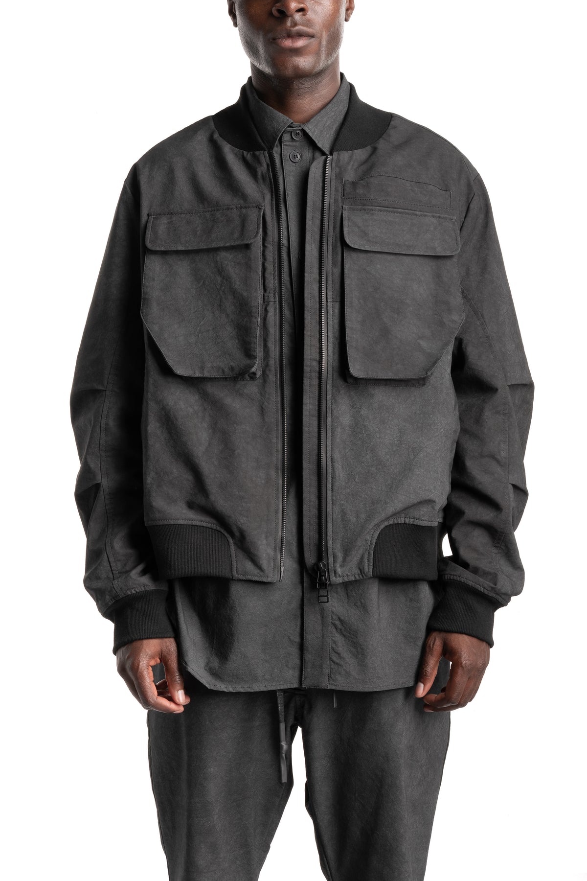 Gall | SS26 - Cargo Drifter Bomber Jacket, 02