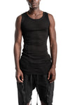 Gall | SS26 - Flow Curve Tank Top, Black 22