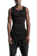 Gall | SS26 - Flow Curve Tank Top, Black 22