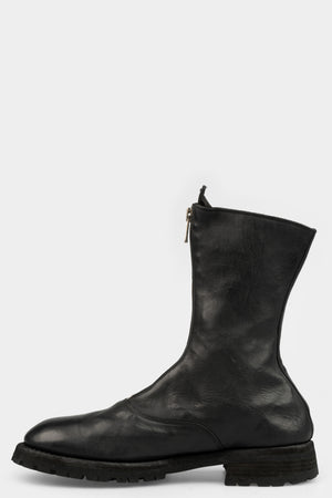 Guidi Front zip army boots
