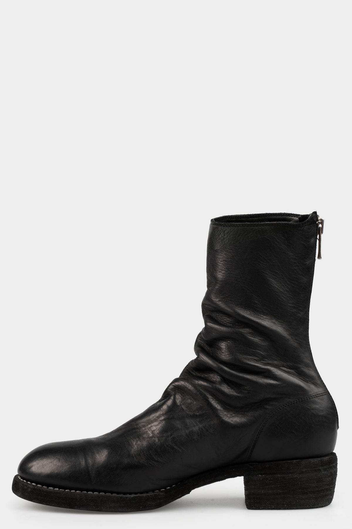 Guidi Back zip leather boots 788ZX