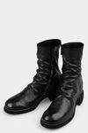 Guidi Side zip mid-top leather boots 798LZX