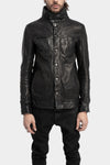 Incarnation Scar stitch horse leather moto jacket