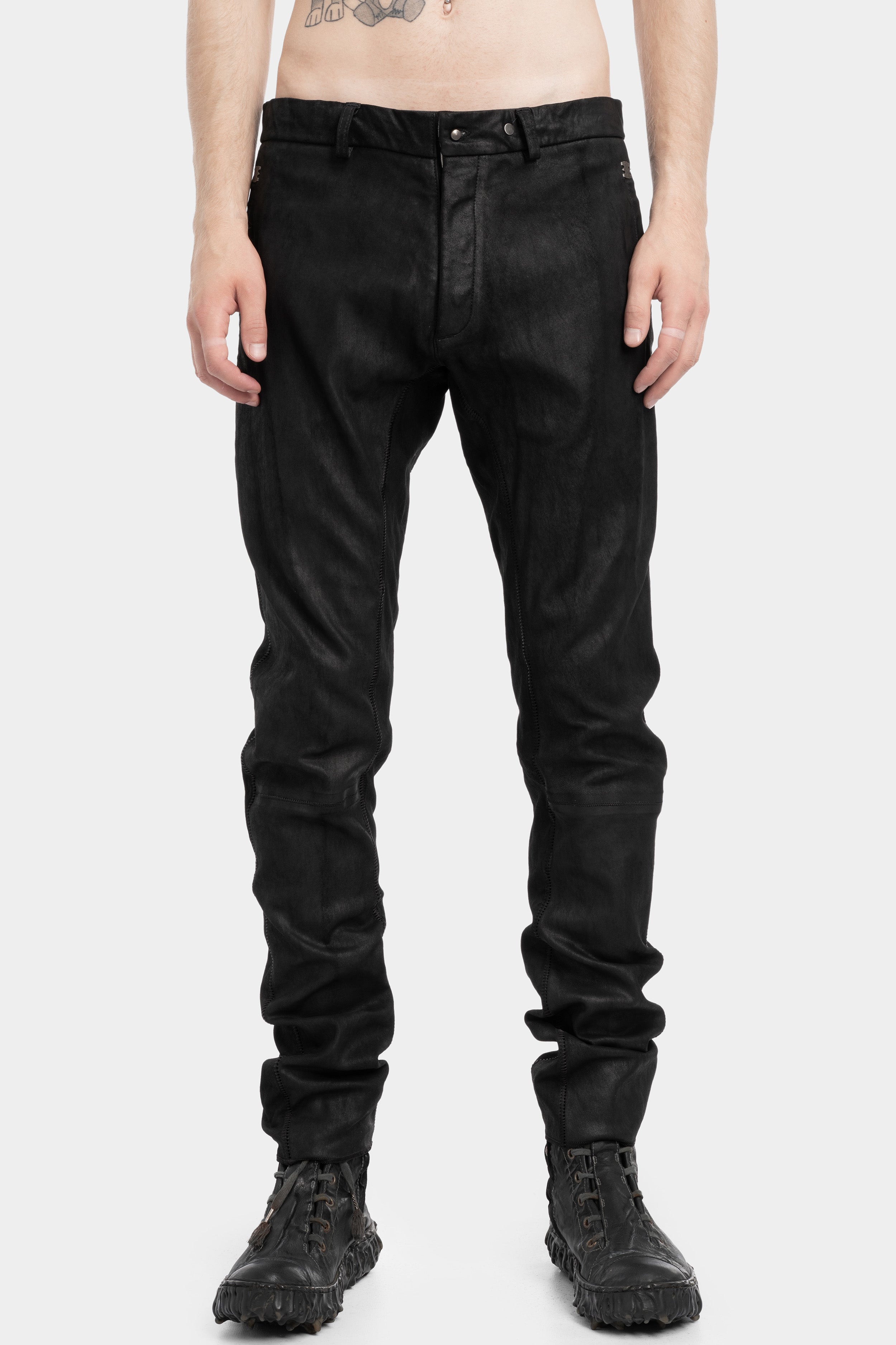 Isaac Sellam | FW25 - Stretch leather pants, FETARD – ORIMONO.eu
