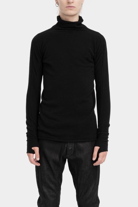 Isaac Sellam | FW25 - High neck knit pullover, PRETENTIEUX
