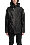 Isaac Sellam | SS26 - Hooded Membrane Leather Jacket, PREVENANT