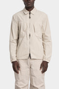 JG1 | AW25 - Zip up shirt, Bone JG1_AW25-12
