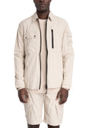 JG1 | SS26 - Hybrid utility shirt, Ivory 13