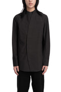 JOE CHIA | SS26 - Arc mandarin collar shirt, SH2603