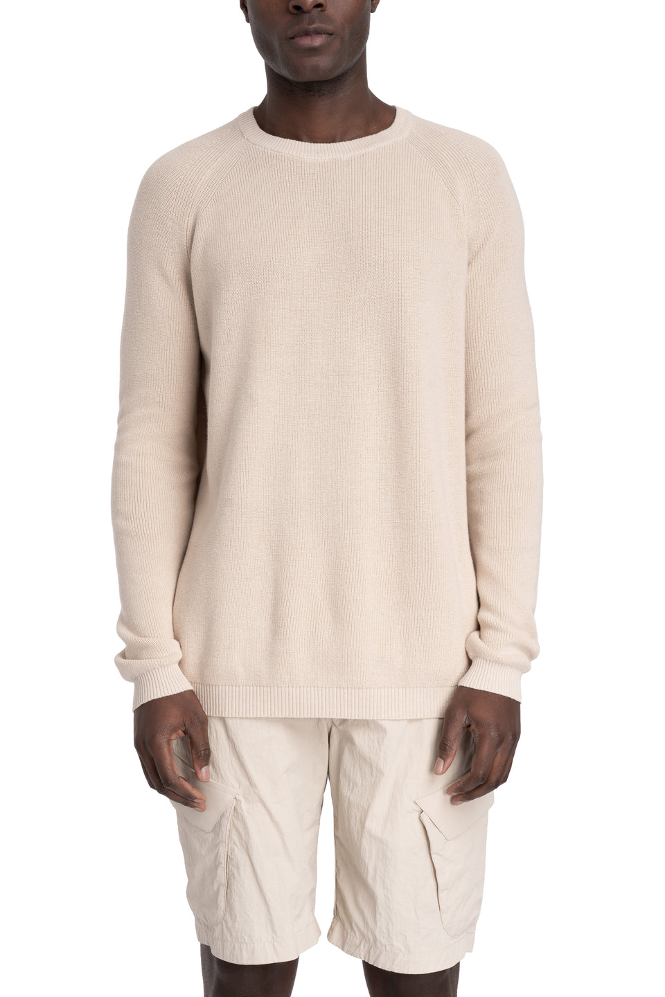 Rag cotton knit sweater