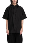 Joe Chia | SS26 - Arc mandarin collar short sleeve shirt, SH2605B