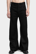 Julius_7 | AW25 - Flared suit pants, 917PAM9
