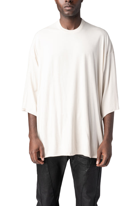 Julius_7 | AW26 - Oversized modal jersey T-shirt, Off White 957CUM19