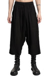Julius_7 | SS26 - Wide Cropped Jacquard Culotte Trousers, 937PAM13