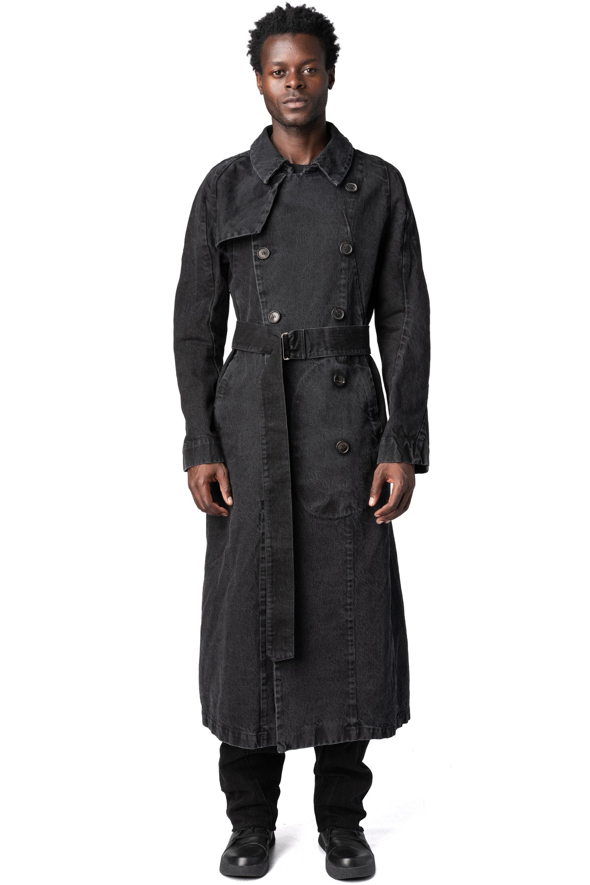 LEB Leon Emanuel Blanck | AW26 - Tevere denim trench coat, K03-TC-TD
