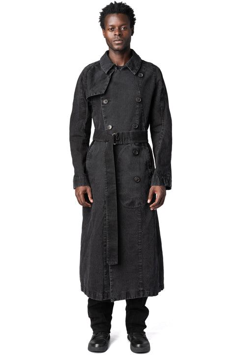 LEB Leon Emanuel Blanck | AW26 - Tevere denim trench coat, K03-TC-TD