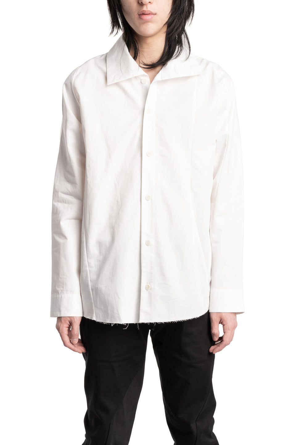 High Collar Button Shirt