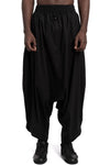 La Haine Inside US | SS26 - Deep drop crotch drawstring pants W5307