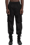La Haine Inside Us | SS26 - Tuck-draped nylon cargo pants, M1213