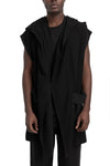 La Haine Inside Us | SS26 - Hooded jersey cardigan, M1246