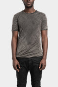 MD75 | SS25 - Double layered cotton T-Shirt, Dark wash
