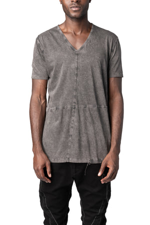 MD75 | AW26 - V neck cross seam cotton t-shirt, MD13153