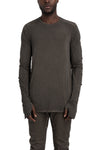 MD75 | SS26 - Lightweight long sleeve tee, Military green MD13261