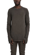 MD75 | SS26 - Lightweight long sleeve tee, Military green MD13261