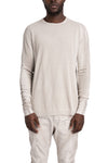 MD75 | SS26 - Lightweight cotton knit sweater, Off-white MD13201D