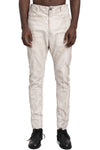 MD75 | SS26 - Linen stretch trousers, Off-white MD13276L