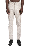 MD75 | SS26 - Linen stretch trousers, Off-white MD13276L