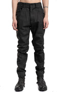 MD75 | SS26 -  Regular Fit Coated Jeans, Cracked MD13275